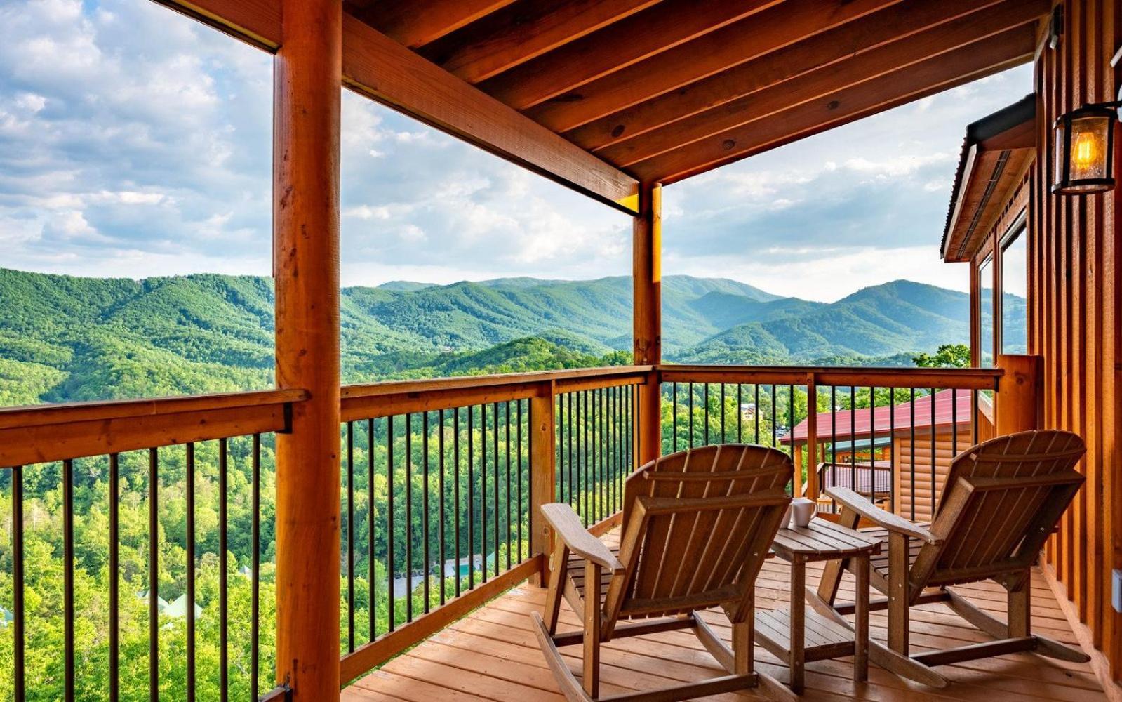 Grand Mountain View Villa Pigeon Forge Exterior foto